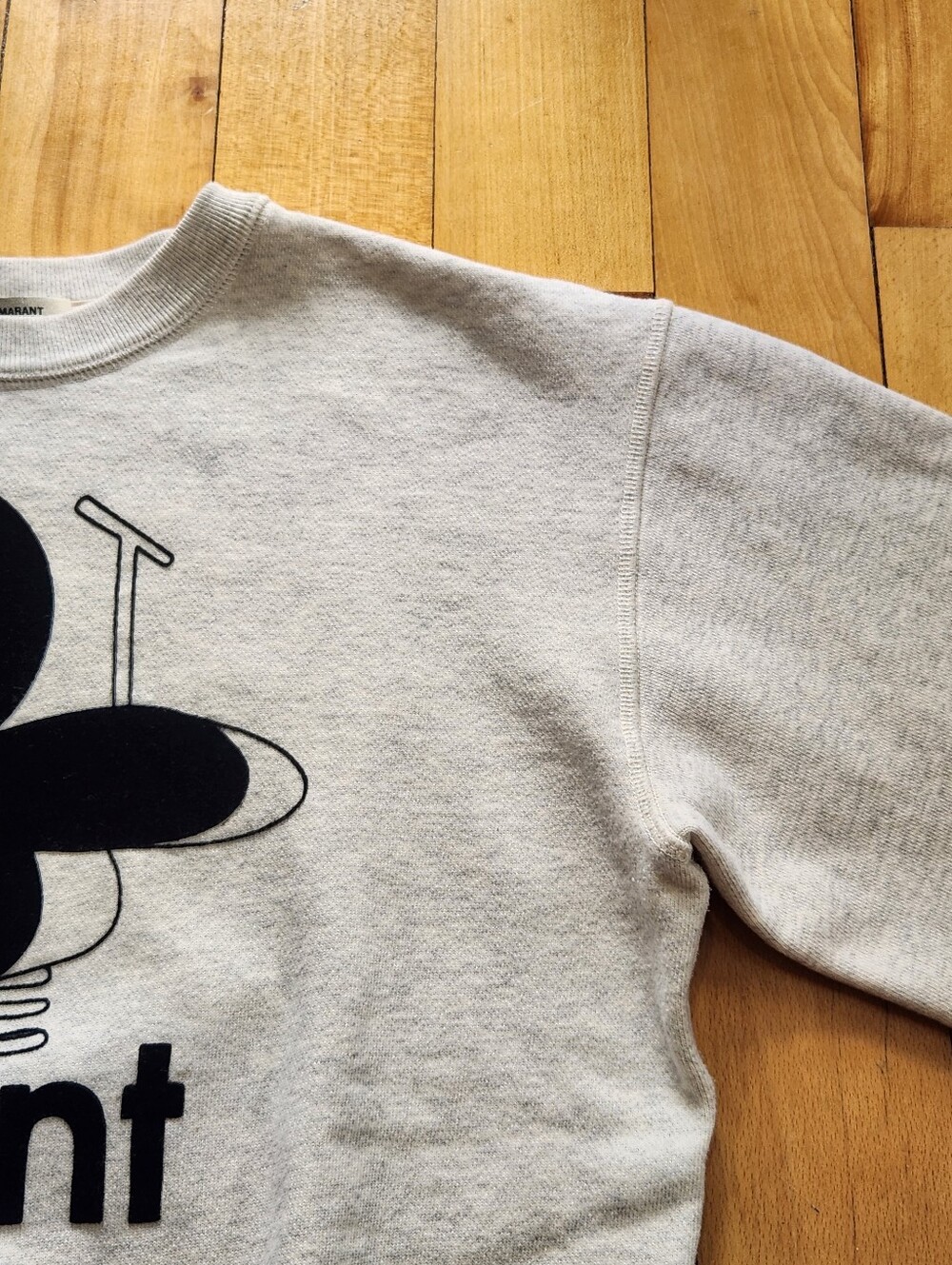 Isabel Marant Miko Graphic Logo Sweatshirt - XS - Picture 5 of 10